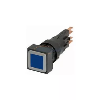 EATON 086330 Q25LTR-BL/WB Világító nyomógomb, kék, reteszelt, izzólámpával
