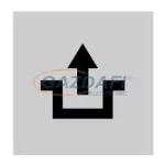 EATON 086366 52LQ18 Átlátszó ny.gomb lapka, vil..ny.gombhoz/lámpához