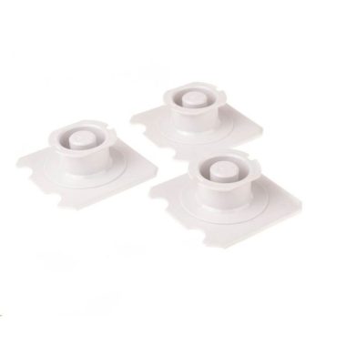 ALLOCACOC univerzális rögzítő talp EU csatlakozós energia kockához, 3db