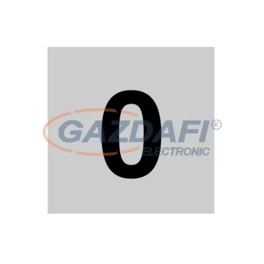 EATON 087840 80LQ18 Átlátszó ny.gomb lapka, vil..ny.gombhoz/lámpához