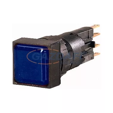 EATON 087860 Q18LF-BL/WB Jelzőlámpa, lapos, kék, izzóval