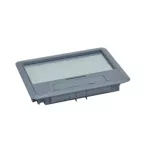   LEGRAND 088000 Műanyag fedél 8/12 modulos standard padlódobozhoz, max. 8mm burkolattal