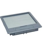   LEGRAND 088002 Műanyag fedél 16/24 modulos standard padlódobozhoz, max. 8mm burkolattal