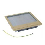   LEGRAND 088008 Sárgaréz fedél 16/24 modulos standard padlódobozhoz, max. 8mm burkolattal