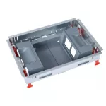   LEGRAND 088023 Csökkentett magasságú padlódoboz, 50 mm, 16 modul