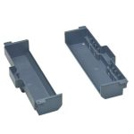   LEGRAND 088028 Műanyag doboz elektromos szigeteléshez, 16 (2x8) modulos vertikális padlódobozhoz, álpadlóba építéshez, 2db