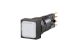 EATON 088059 Q18LF-WS/WB Jelzőlámpa, lapos, fehér, izzóval