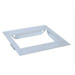   LEGRAND 088081 Szerelő lemez betonpadlóba univerzális betondobozhoz, standard és perem nélküli 8/12 modulos padlódobozhoz