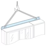   SCHNEIDER 08809 Prisma Plus 2 db emelő k.tartó 1db G W850 szek.+1db W300 csat.