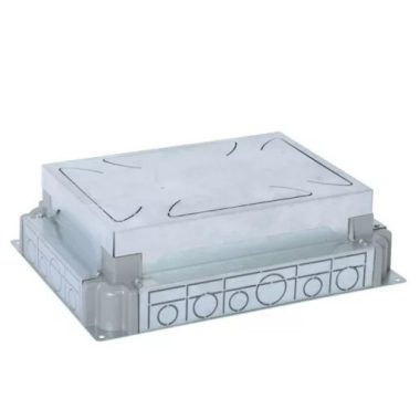 LEGRAND 088090 Süllyesztett doboz betonba, állítható magasságú, 65-90mm betonba, 8/12 modulos padlódobozhoz