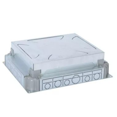 LEGRAND 088091 Süllyesztett doboz betonba, állítható magasságú, 65-90mm betonba, 12/18 modulos padlódobozhoz