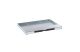 LEGRAND 088103 Rozsdamentes acél fedél 8/12 modulos perem nélküli padlódobozhoz, max. 15mm burkolattal