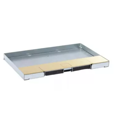 LEGRAND 088106 Sárgaréz fedél 8/12 modulos perem nélküli padlódobozhoz, max. 15mm burkolattal LEGRAND 088106 Sárgaréz fedél 8/12 modulos perem nélküli padlódobozhoz, max. 15mm burkolattal