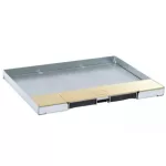   LEGRAND 088107 Sárgaréz fedél 12/18 modulos perem nélküli padlódobozhoz, max. 15mm burkolattal
