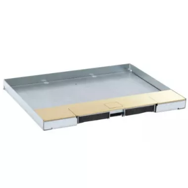 LEGRAND 088107 Sárgaréz fedél 12/18 modulos perem nélküli padlódobozhoz, max. 15mm burkolattal LEGRAND 088107 Sárgaréz fedél 12/18 modulos perem nélküli padlódobozhoz, max. 15mm burkolattal