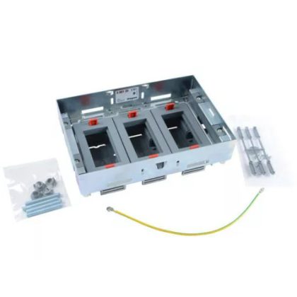   LEGRAND 088120 12 (3x4) modulos vízszintes, állítható magasságú perem nélküli padlódoboz, Mosaic-kal szerelvényezhető