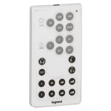 LEGRAND 088235 LM rendszer konfigurátor fix értékekkel, IR