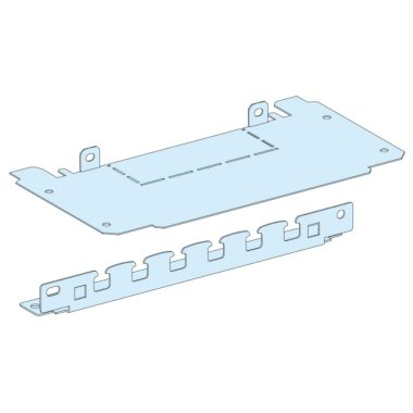 SCHNEIDER 08888 Prisma Plus Cable entry plate for stationary G duct