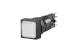 EATON 089151 Q25LF-WS/WB Jelzőlámpa, lapos, fehér, izzóval - 4
