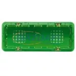 LEGRAND 089250 6/8 modul hármas doboz függőleges/vízszintes használatra, téglafalba