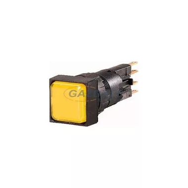 EATON 089252 Q25LF-GE Jelzőlámpa, lapos, sárga, izzó nélkül