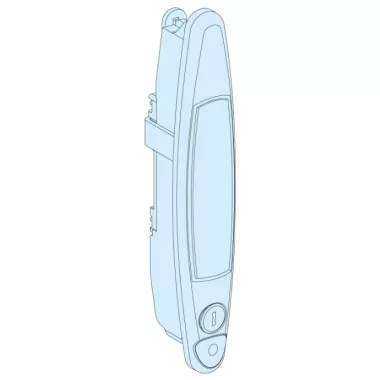 SCHNEIDER 08931 Prisma Plus Standard handle, black, for Prisma G and P enclosures (except IP55)