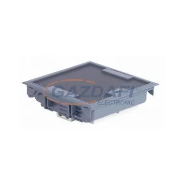 LEGRAND 089606 Padlódoboz vízszintes 12M szőnyeg fedél, szürke LEGRAND 089606 Padlódoboz vízszintes 12M szőnyeg fedél, szürke
