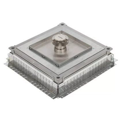 LEGRAND 089686 Floor box IP66 24M Steel cover and frame