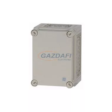 EATON 090153 CI23E-150-RAL7032 CI IP65 műanyag. elosztó Üres tok szürke fedéllel