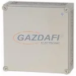   EATON 090157 CI44E-125-RAL7032 CI IP65 műanyag. elosztó Üres tok szürke fedéllel