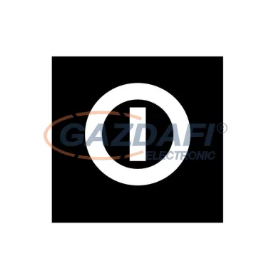 EATON 090488 38LQ18 Átlátszó ny.gomb lapka, vil..ny.gombhoz/lámpához