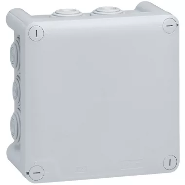 LEGRAND 092032 Plexo doboz 130x130x74 IP55, 10 kábelbevezető