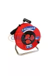 COMMEL 0928 kábeldobos hosszabbító, 25m, 3x2,5mm2 H05RR-F, 3db csapfedeles csatlakozó 250V, 16A, IP44 COMMEL 0928 kábeldobos hosszabbító, 25m, 3x2,5mm2 H05RR-F, 3db csapfedeles csatlakozó 250V, 16A, IP44