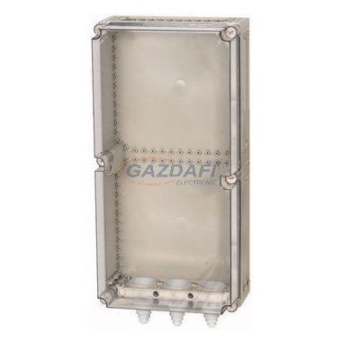 EATON 098250 KST48-200 CI IP65 műanyag. elosztó KST szerelt kábel bevezetővel