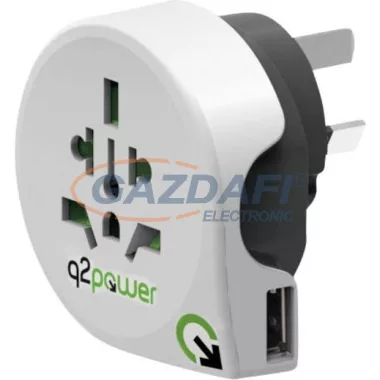 Utazóadapter, World to Australia USB