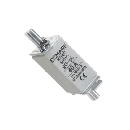 ELMARK siguranta fuzibila cu cutit, NT00C, 40A, 500V, gL-gG