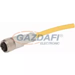 EATON 100065 CSNS4A4CY2405 kábel csatlakozó aljzattal, 4 pin, DC, egyenes, 5m