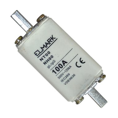 ELMARK késes biztosíték, NT00, 125A, 500V, gL-gG
