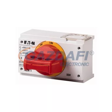 EATON 100727 NZM1-XTDKR-0 Ajtókupplungos forgató kar, piros/sárga