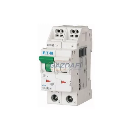 EATON 101276 PLI-C8/1N Kismegszakító, 10kA (dugaszolókapcsokkal)