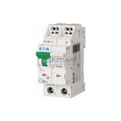 EATON 101277 PLI-C10/1N Kismegszakító, 10kA (dugaszolókapcsokkal)