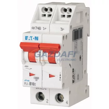 EATON 101313 PLI-B13/3 Kismegszakító, 10kA (dugaszolókapcsokkal)