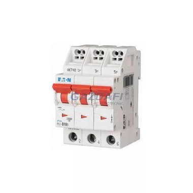 EATON 101326 PLI-D10/3 Kismegszakító, 10kA (dugaszolókapcsokkal)