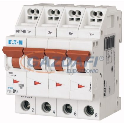 EATON 101331 PLI-B6/3N Kismegszakító, 10kA (dugaszolókapcsokkal)