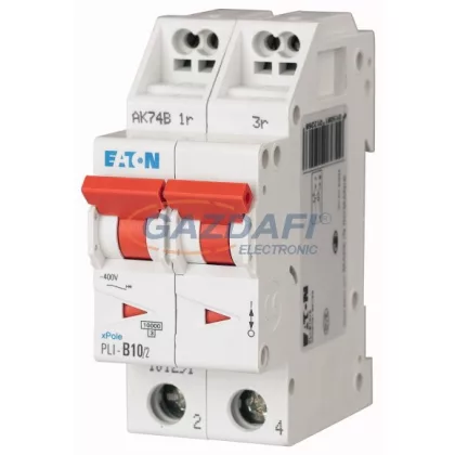   EATON 101333 PLI-B10/3N Kismegszakító, 10kA (dugaszolókapcsokkal)