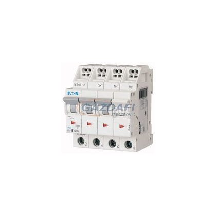 EATON 101349 PLI-D16/3N Kismegszakító, 10kA (dugaszolókapcsokkal)