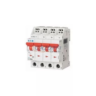 EATON 101362 PLI-C13/4 Kismegszakító, 10kA (dugaszolókapcsokkal)