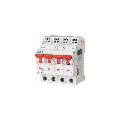   EATON 101362 PLI-C13/4 Kismegszakító, 10kA (dugaszolókapcsokkal)