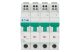 EATON 101366 PLI-D6/4 Kismegszakító, 10kA (dugaszolókapcsokkal)
