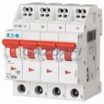   EATON 101368 PLI-D10/4 Kismegszakító, 10kA (dugaszolókapcsokkal)